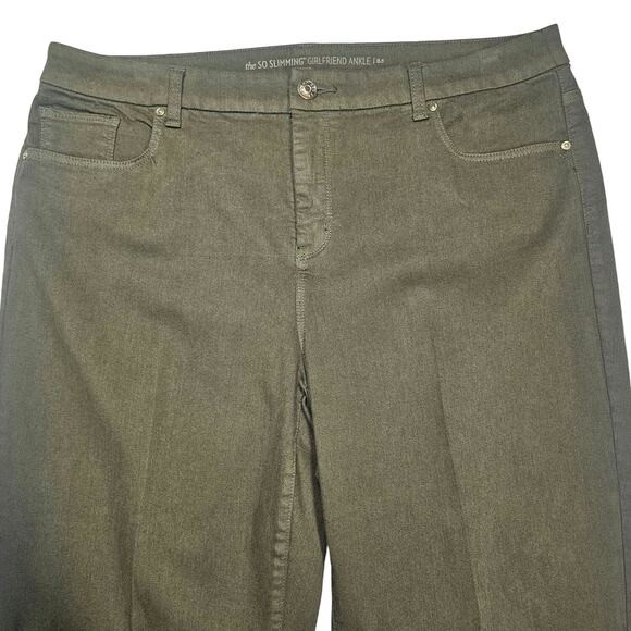 Chico's The So Slimming Girlfriend Ankle Pant Size 2.5 / L / 14 - Picture 2 of 9
